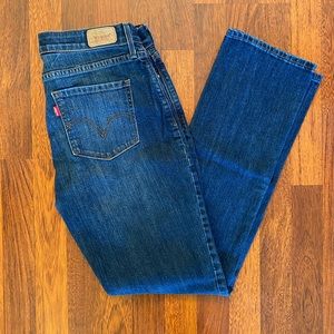 Levi’s straight leg jeans 525
